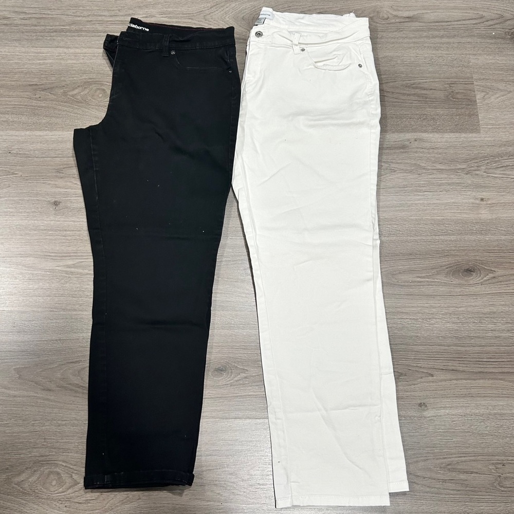Liz Claiborne Boyfriend Skinny Pants V8